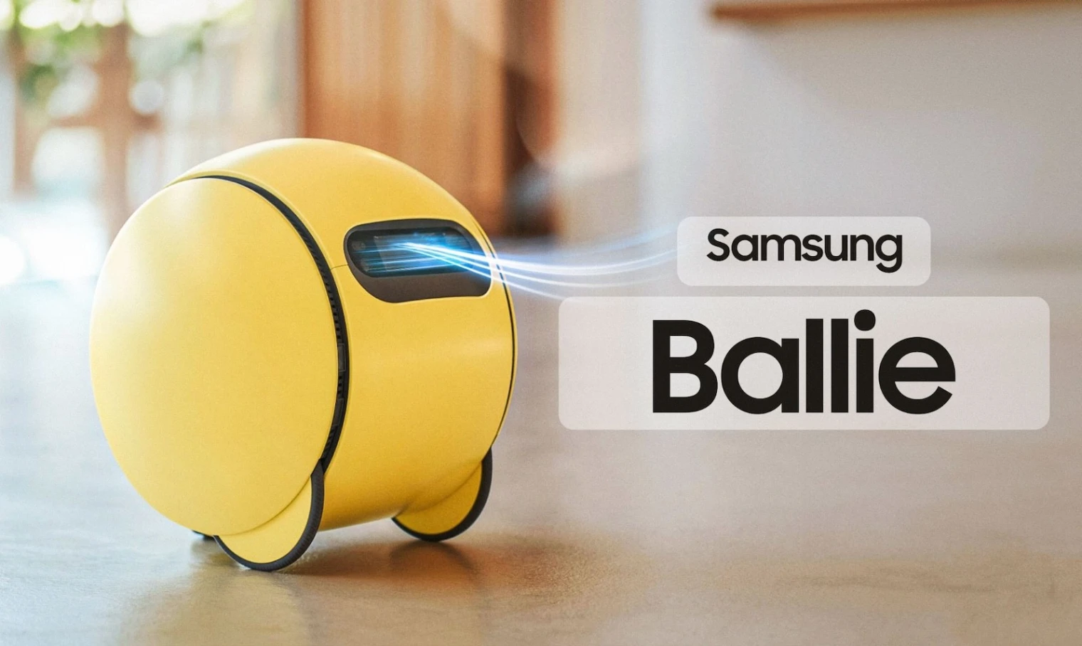 Ballie il primo robot domestico Samsung